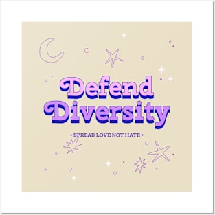 Defend Diversity Posters and Art